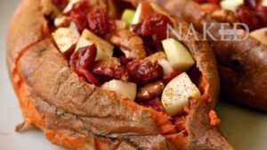 Naked Recipe: Stuffed Sweet Potato @Naked Food Magazine