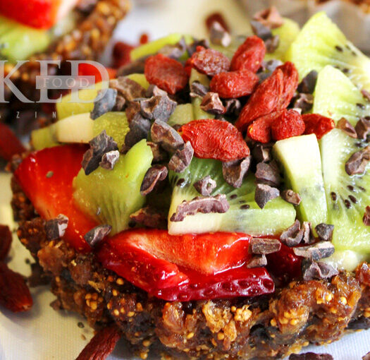 Berry fruit tarts + Chia seeds | Naked Food Magazine