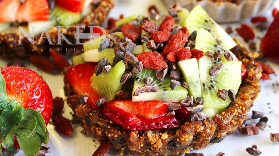 Berry fruit tarts + Chia seeds | Naked Food Magazine