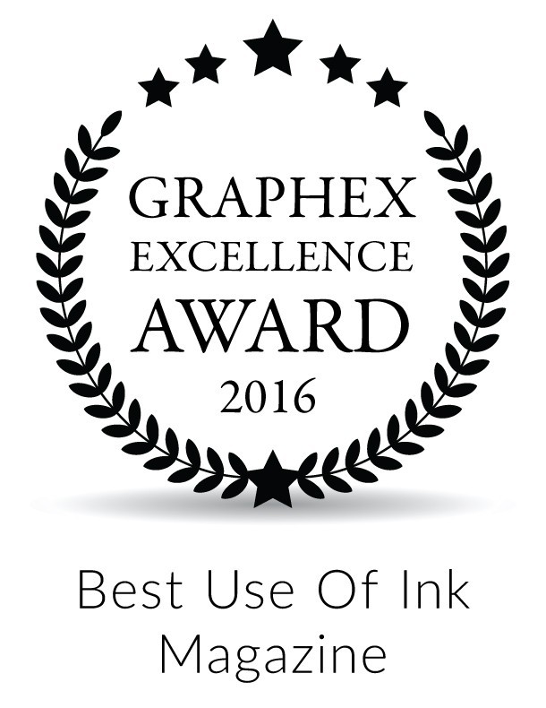 Naked Food Magazine awarded Graphex Excellence Award 2016