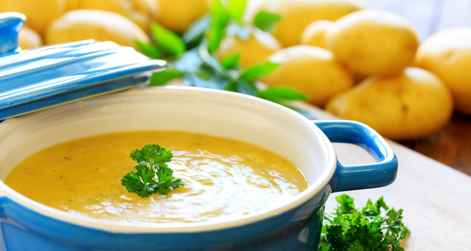 Creamy Potato Soup - Naked Food Magazine