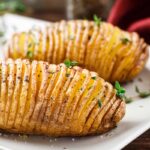 Holiday Hasselback Potatoes | Holiday Plant-based Vegan Recipes | Naked Food Magazine