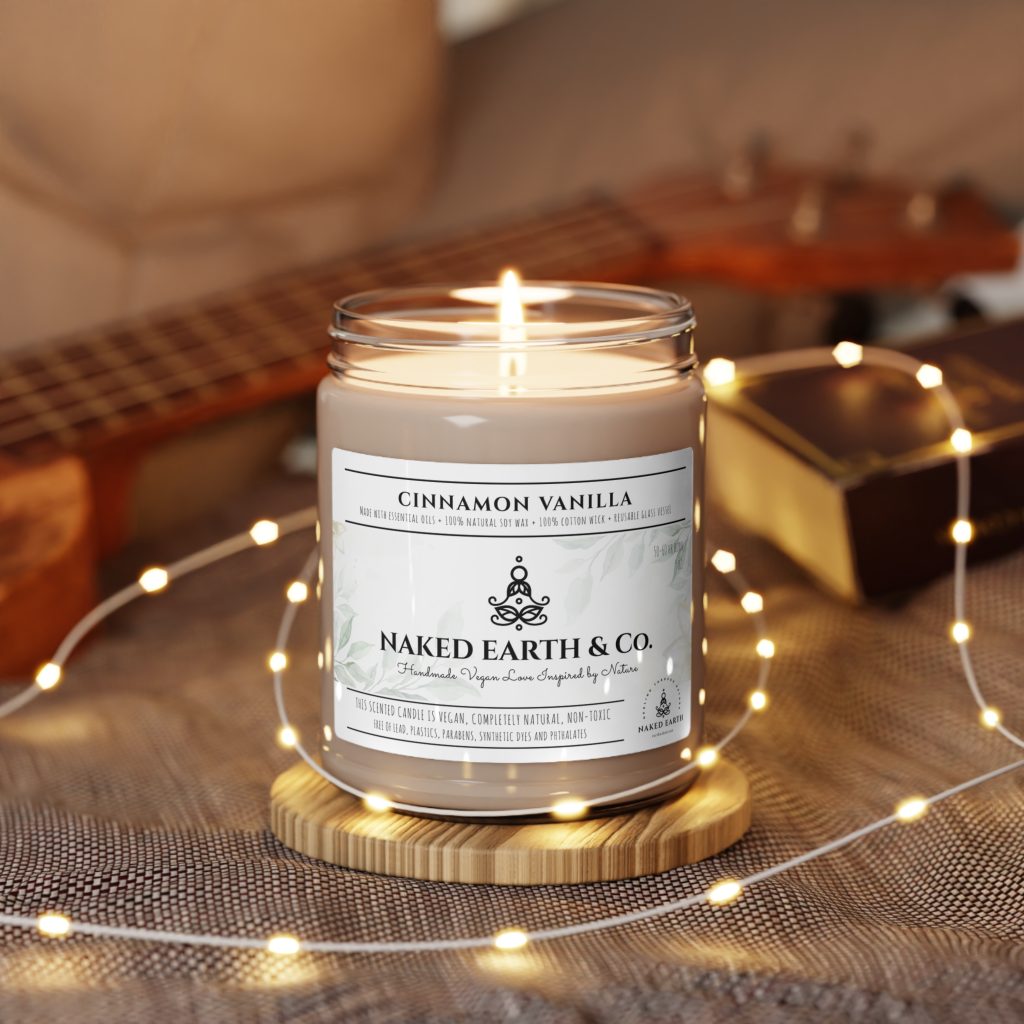 Naked Earth & Co. Premium Plant-based and Vegan Candles